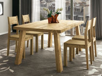 Tavolo da pranzo moderno / in legno / rettangolare