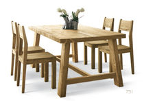 Tavolo da pranzo moderno / in legno / rettangolare