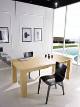 Tavolo da pranzo moderno / in legno / rettangolare