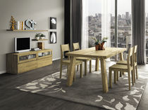 Tavolo da pranzo moderno / in legno / rettangolare