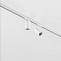 Faretti a binario LED / tondo / in alluminio...