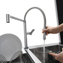 Miscelatore da appoggio / in acciaio inox...