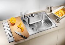 Lavello a 1 vasca / in acciaio inox / da...