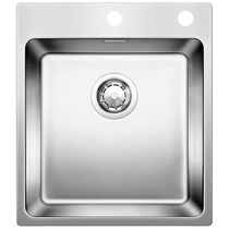 Lavello a 1 vasca / in acciaio inox / da...