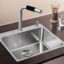 Lavello a 1 vasca / in acciaio inox / da...