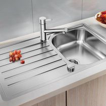 Lavello a 1 vasca / in acciaio inox / da...