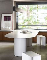 Tavolo moderno / in alluminio / con supporto...