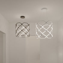 Lampada a sospensione / moderna / in legno...