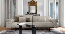 Divano moderno / grigio / bianco / verde