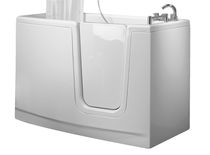 Vasca da bagno da appoggio / con porte /...