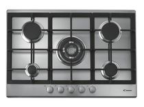 Piano cottura a gas / con grill / 5 fuochi