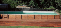 Piscina da esterno / seminterrata / in legno