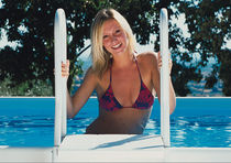 Scala a pioli per piscina