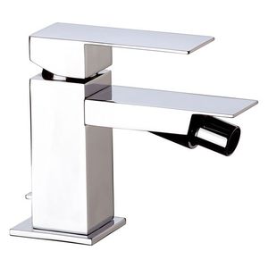 miscelatore per bidet / in ottone cromato / da bagno / 1 foro