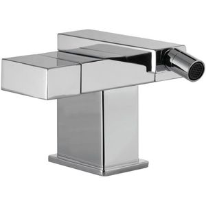 miscelatore per bidet / in ottone cromato / da bagno / 1 foro