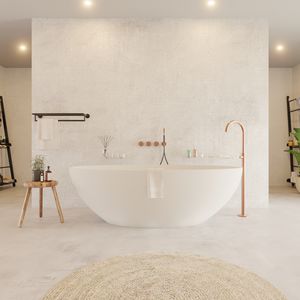 vasca da bagno ovale