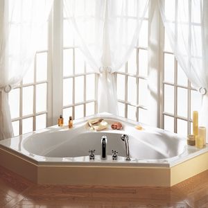 vasca da bagno d'angolo