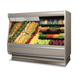 vetrina refrigerata con scaffali