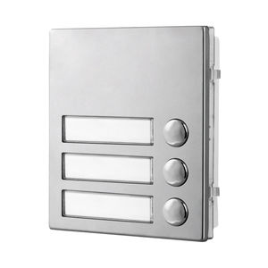modulo di citofono in acciaio inox