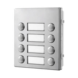 modulo di citofono in acciaio inox