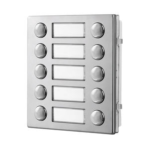 modulo di citofono in acciaio inox