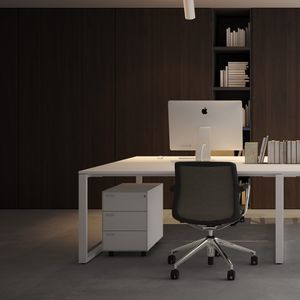 cassettiera per ufficio in legno