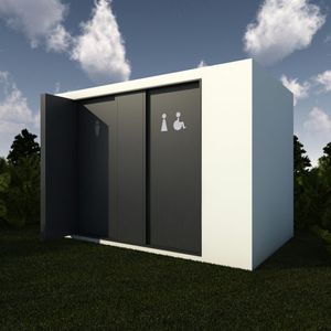 modulo prefabbricato uso spogliatoio