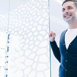 pellicola decorativa per applicazione su vetro