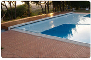 protezione per piscina automatica / di sicurezza / a tapparella