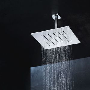 soffione doccia da soffitto / quadrato / a pioggia / a cascata