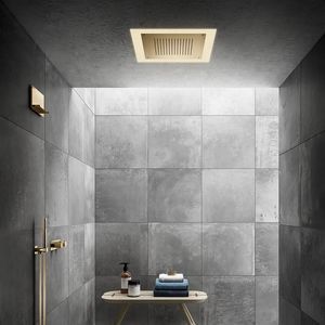 soffione doccia da incasso a soffitto