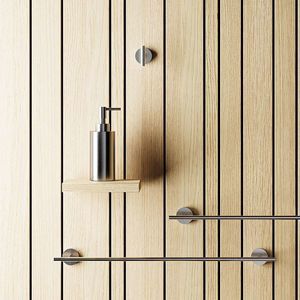portascopino per WC in acciaio inossidabile 316L 1