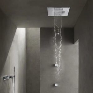 soffione doccia da incasso a soffitto 1