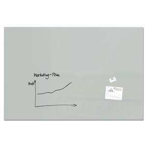 tabellone magnetico / da parete / in vetro / grande formato