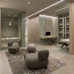 pouf contemporaneo