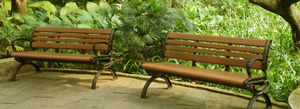 panca da giardino classica