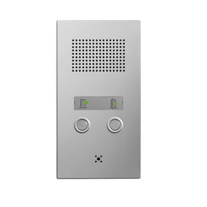 citofono audio da interno / in alluminio