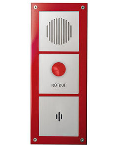 citofono audio in alluminio