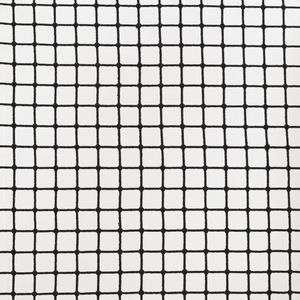 tendina voile a quadretti / in poliestere / trasparente / decorativa
