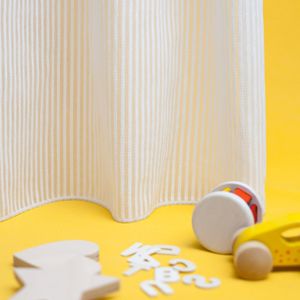 tendina voile a righe