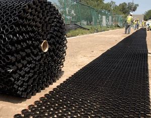 grigliato erboso in polietilene ad alta densità HDPE