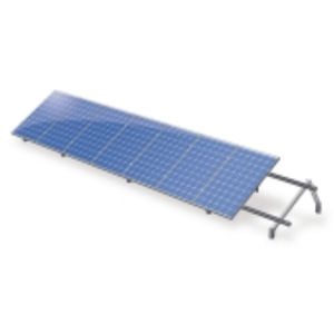 sistema di montaggio a terra / per tetto di tegole / per modulo fotovoltaico