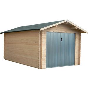 tettoia per posto-auto in legno