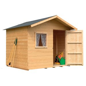rimessa per attrezzi in legno 1