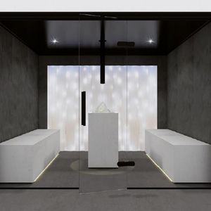 cabina della neve per centro benessere