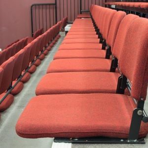 poltrona per cinema in tessuto