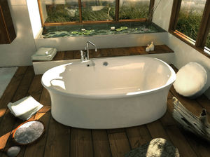 vasca da bagno ovale 1