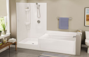 vasca da bagno doccia rettangolare