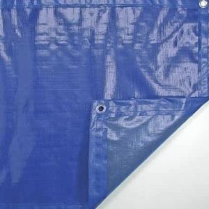 protezione per piscina con occhielli
