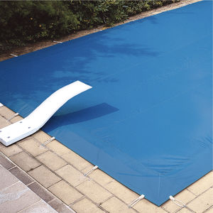 protezione per piscina con occhielli